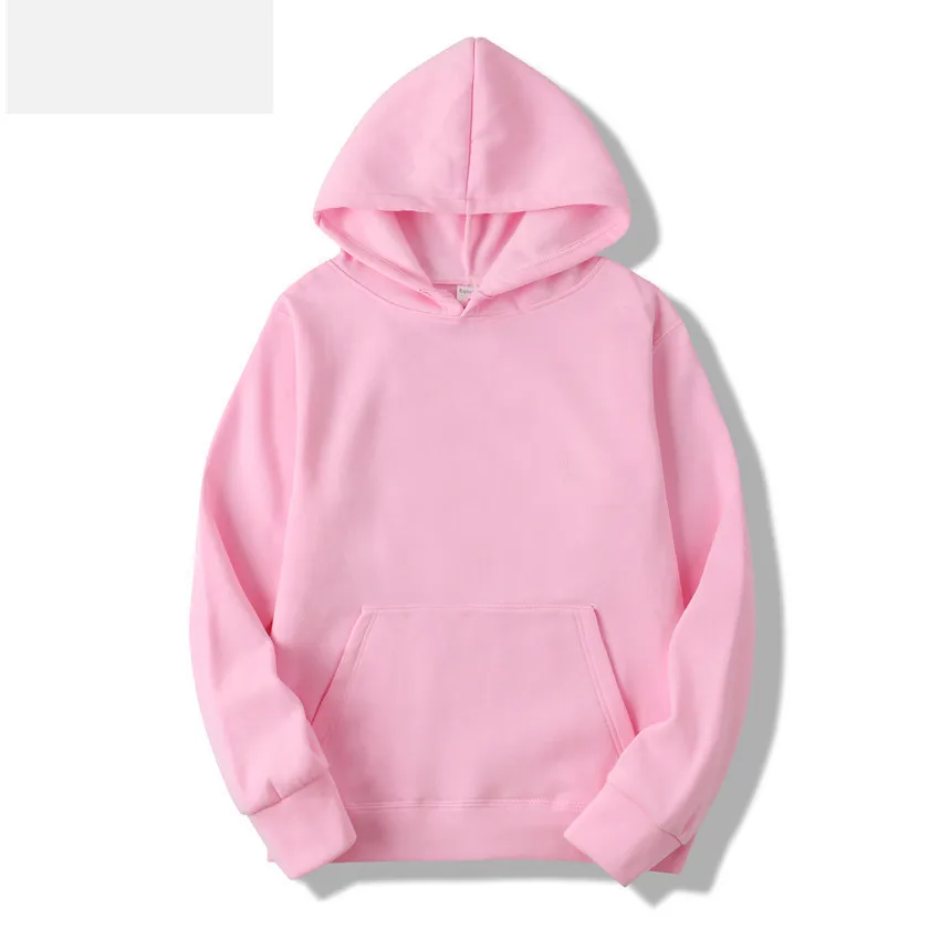 Autumn plush women's hoodie winter fashion hoodie women's casual pocket pullover sports hoodie - Image 13