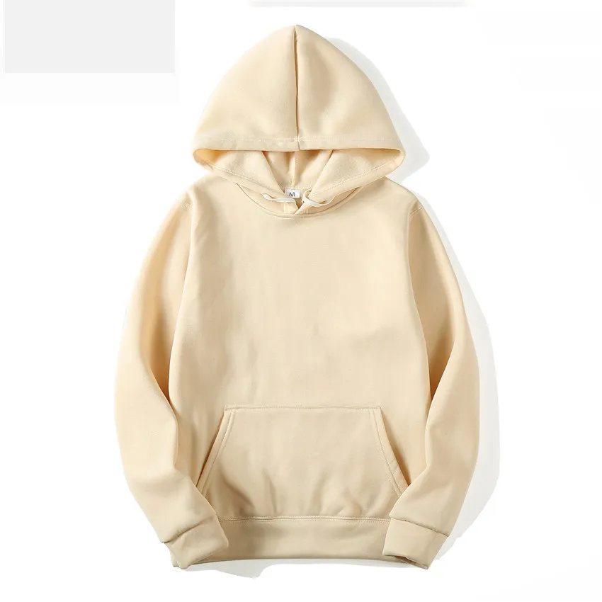 Autumn plush women's hoodie winter fashion hoodie women's casual pocket pullover sports hoodie - Image 7