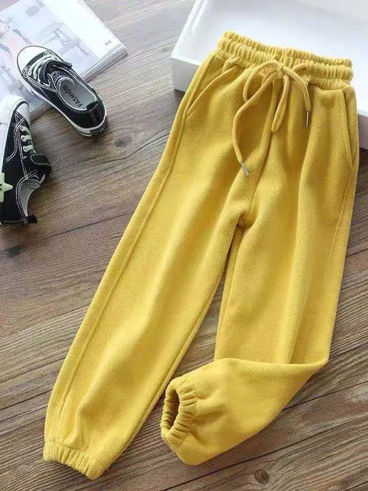 Women Winter Warm Leggings Thick Trousers Warm Fleece Plus Size Long Thicken Pants Fashion Casual Soild Color Leggings - Image 9